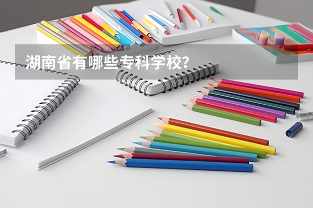 湖南省有哪些专科学校？