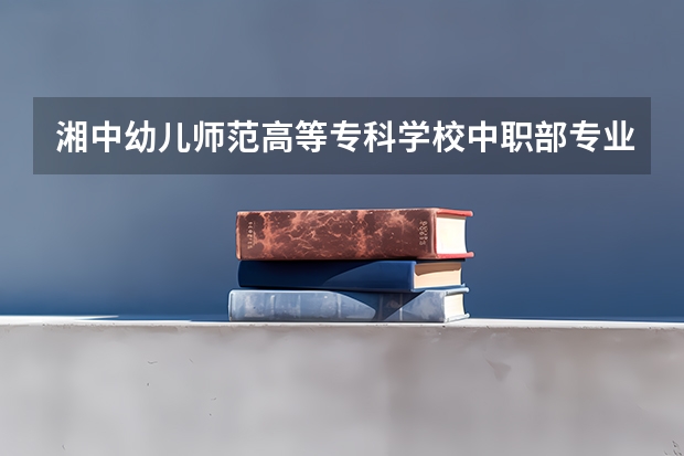 湘中幼儿师范高等专科学校中职部专业有哪些?专业介绍