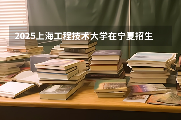 2025上海工程技术大学在宁夏招生人数计划预测